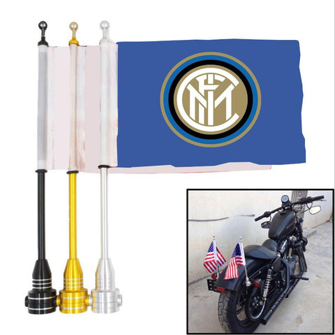 Inter Serie A Portapacchi per moto bandiera