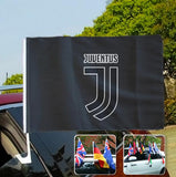 Juventus Serie A Bandiera del finestrino dell'auto