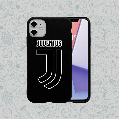Custodia per telefono in gomma plastica Juventus Serie A Stampa