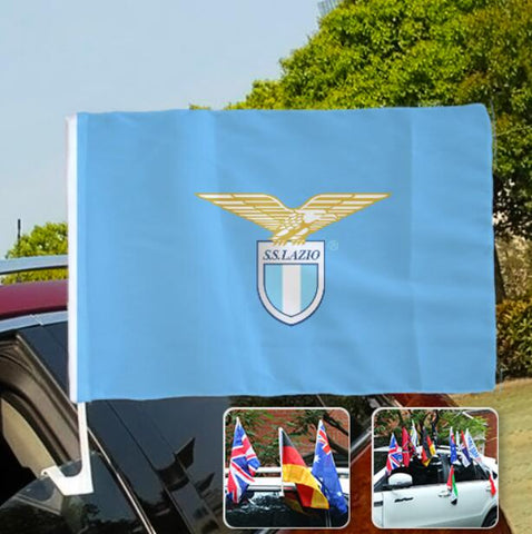 Lazio Serie A Bandiera del finestrino dell'auto