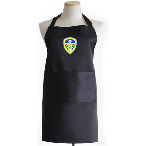 Leeds United Premier League England BBQ Kitchen Apron Men Women Chef