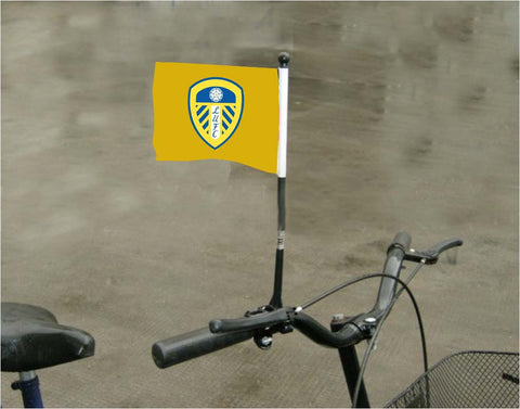 Leeds United Premier League Bicycle Bike Handle Flag