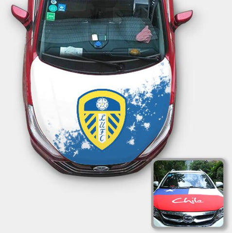 Leeds United Premier League England Car Auto Hood Engine Cover Protector