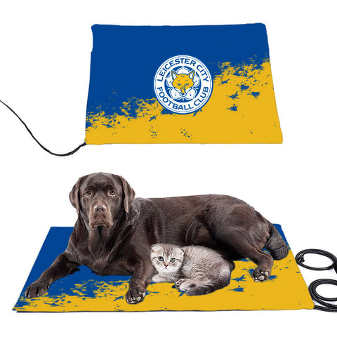 Leicester City Premier League Pet Heating Pad Constant Heated Mat