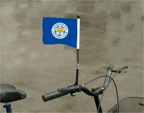 Leicester City United Premier League Bicycle Bike Handle Flag