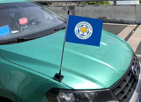 Leicester City Premier League Car Hood Flag