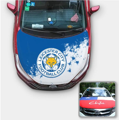 Leicester City Premier League England Car Auto Hood Engine Cover Protector