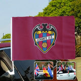 Levante La Liga Bandera de la ventanilla del coche