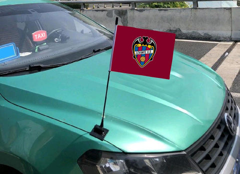 Levante La Liga Bandera del capó del coche