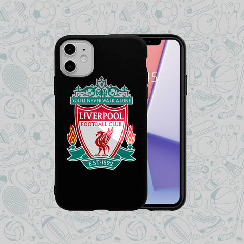 Phone Case Rubber Plastic Premier League-Liverpool City Print