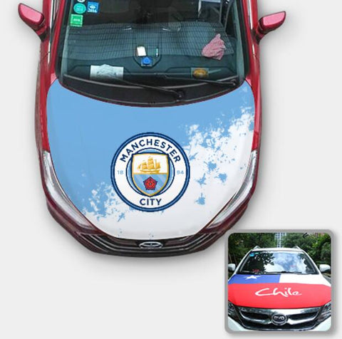 Manchester City Premier League England Car Auto Hood Engine Cover Protector