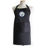 Manchester City Premier League England BBQ Kitchen Apron Men Women Chef