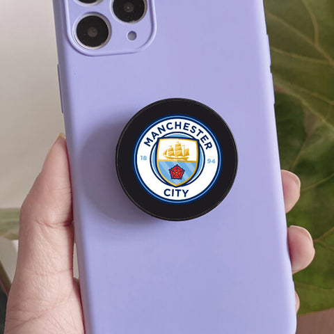 Manchester City Premier League Pop Socket Popgrip Cell Phone Stand Airpop