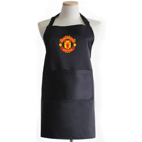 Manchester United Premier League England BBQ Kitchen Apron Men Women Chef