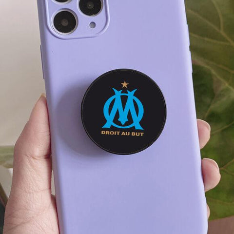 Marseille Ligue-1 Pop Socket Popgrip Support pour téléphone portable Airpop