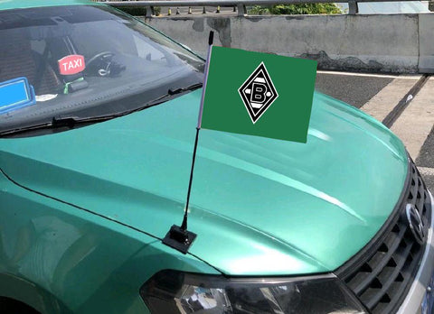 Mönchengladbach Bundesliga Autohaubenflagge
