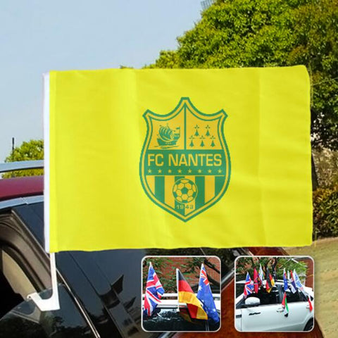 Nantes Ligue-1 Drapeau de fenêtre de voiture
