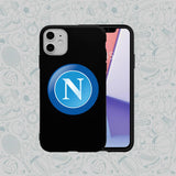 Custodia per telefono in gomma plastica Napoli Serie A Stampa