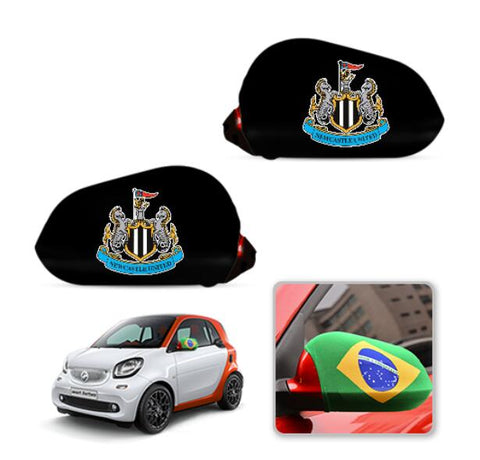 Newcastle Premier League Car Mirror Covers Side Rear-View Elastic