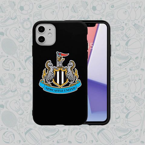 Phone Case Rubber Plastic Premier League-Newcastle Print