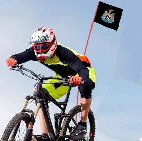 Newcastle Premier League Bicycle Bike Rear Wheel Flag
