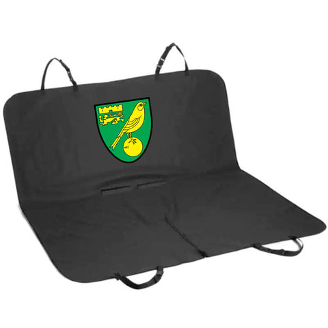 Norwich City Premier League Car Pet Carpet Seat Hammock Cover