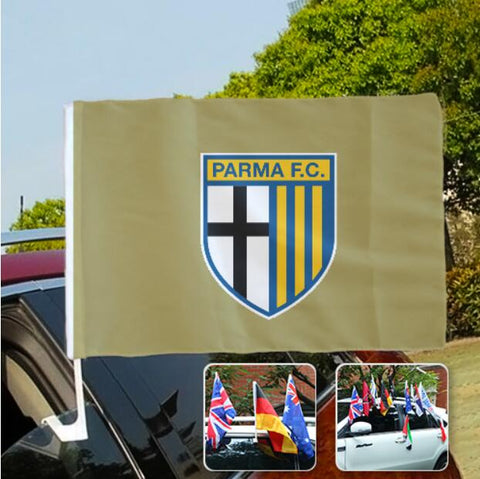 Parma Serie A Bandiera del finestrino dell'auto