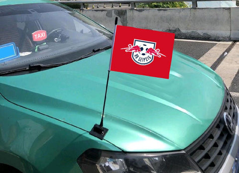 RB Leipzig Bundesliga Autohaubenflagge