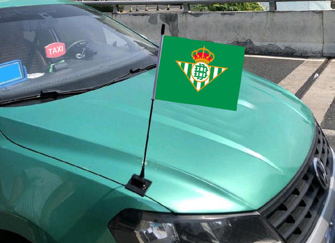 Real Betis La Liga Bandera del capó del coche