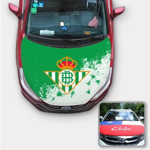 Real Betis La Liga Cubierta del capó del coche