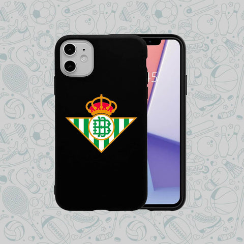 Caja del teléfono Caucho Plástico Real Betis La Liga Imprimir