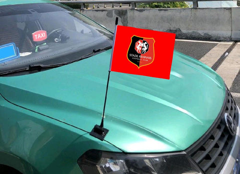 Rennes Ligue-1 Drapeau de capot de voiture