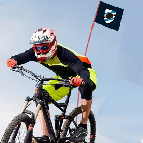 Sampdoria Serie A Bandiera della ruota posteriore della bici della bicicletta