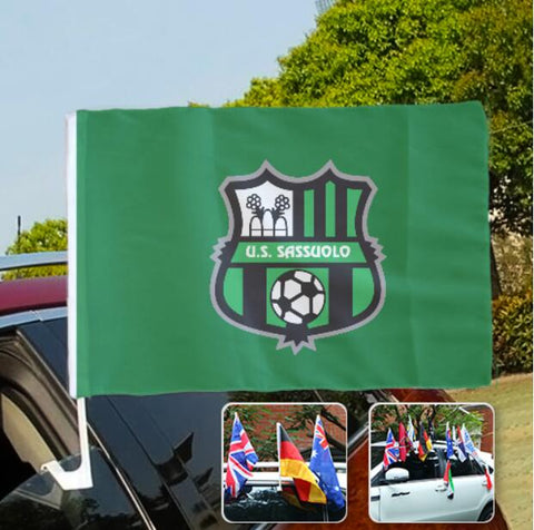 Sassuolo Serie A Bandiera del finestrino dell'auto
