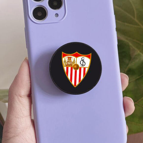 Sevilla La Liga Pop Socket Popgrip Soporte para teléfono móvil Airpop