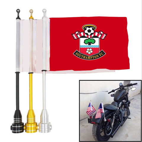 Southampton Premier League Motocycle Rack Pole Flag