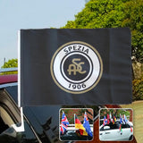 Spezia Serie A Bandiera del finestrino dell'auto