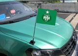 St Etienne Ligue-1 Drapeau de capot de voiture