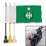 St Etienne Ligue-1 Drapeau de poteau de support de moto