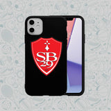 Étui de téléphone Caoutchouc Plastique Stade Brestois Ligue-1 Imprimer