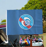 Strasbourg Ligue-1 Drapeau de fenêtre de voiture