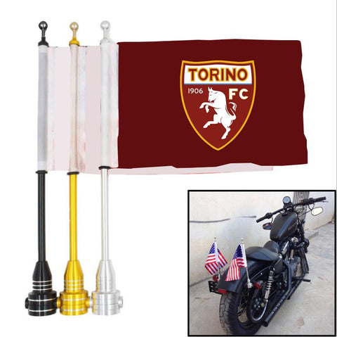 Torino Serie A Portapacchi per moto bandiera