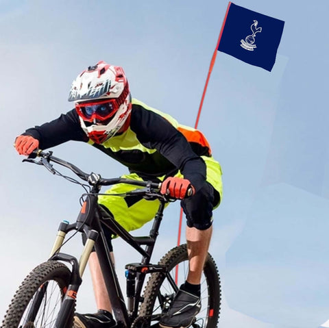 Tottenham Premier League Bicycle Bike Rear Wheel Flag