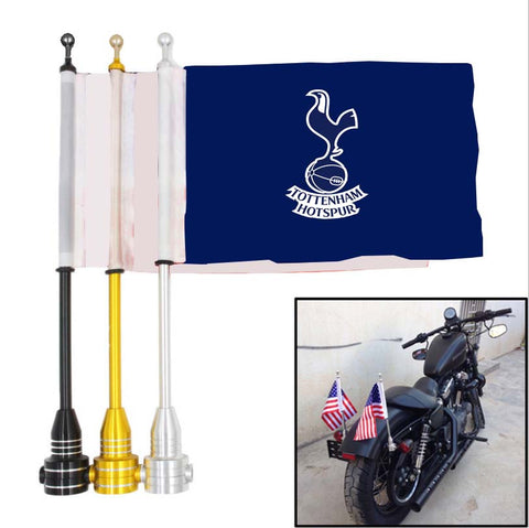 Tottenham Premier League Motocycle Rack Pole Flag