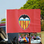Valencia CF La Liga Bandera de la ventanilla del coche