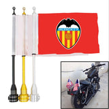 Valencia CF La Liga Bandera de poste de bastidor de motocicleta