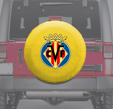 Villarreal La Liga Cubierta de llanta Funda