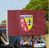 Lens Ligue-1 Drapeau de fenêtre de voiture