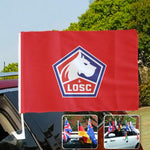 Lille Ligue-1 Drapeau de fenêtre de voiture