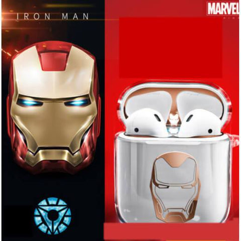 Marvel Genuine Airpods Cover Apple Wireless Headset Charging Case